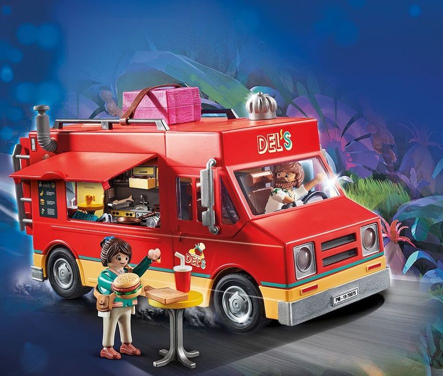 Playmobil fast best sale food truck