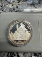1 Unze Silber mit Schloss Chillon 1989