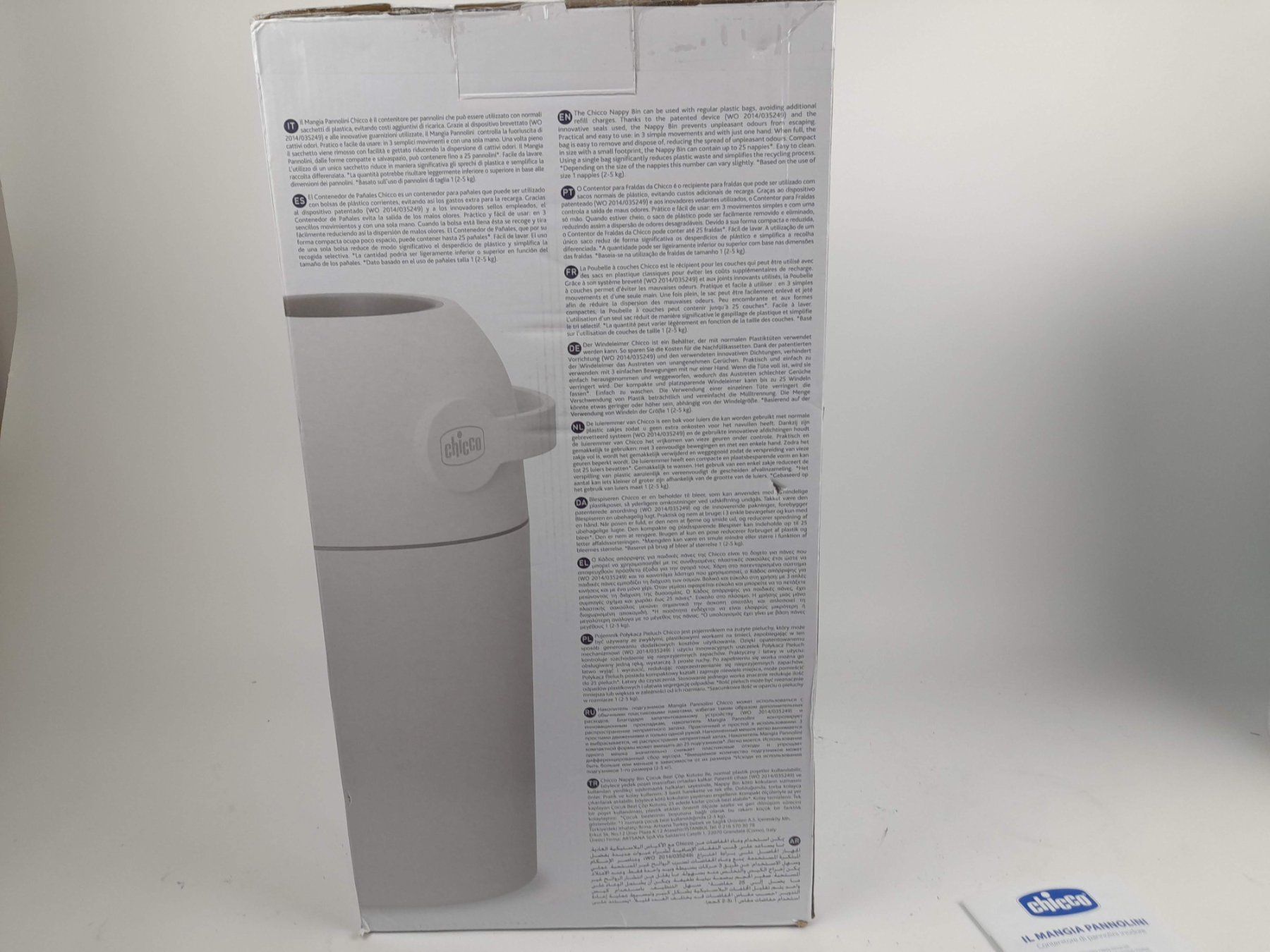Chicco Cestini per rifiuti: CHICCO Odour OFF-Windeleimer – Nuovo (secondo la descrizione) da Liebefeld venduto da Restwert_Liebefeld 5