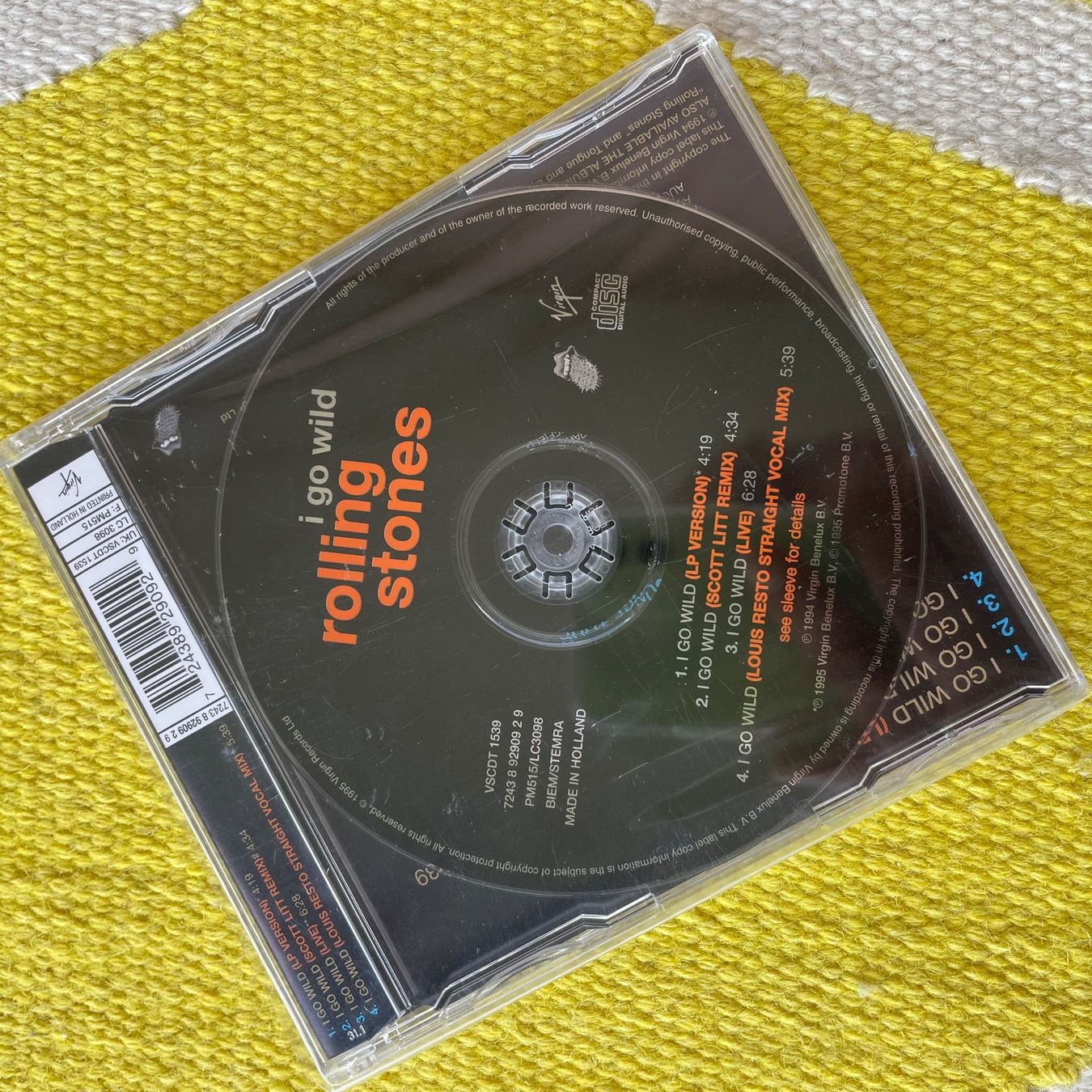 CDs: ROLLING STONES-(NEU) SINGLE  I GO WILD – Gebraucht aus Rorschacherberg von CD-Roli 1