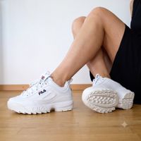 FILA Disruptor white, size 40EU, like new.