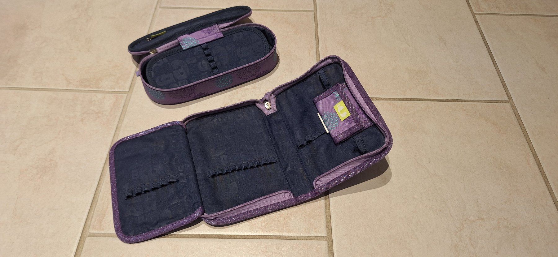 Ergobag Borse & Zaini: Ergobag Cubo Galaxy Glow - SchlittenzauBär 5-Teilig – Usato da Widen venduto da Cariff 6