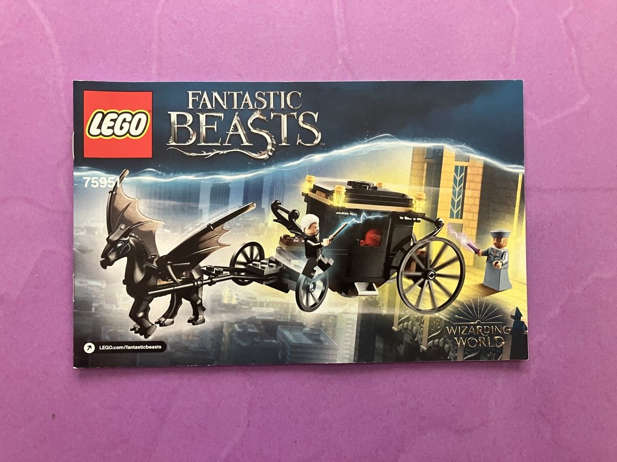 Lego Kit di costruzioni: Lego Anleitungs Heft Fantastic Beasts – Usato da Hettlingen venduto da MissZotti