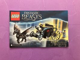 Lego Anleitungs Heft Fantastic Beasts