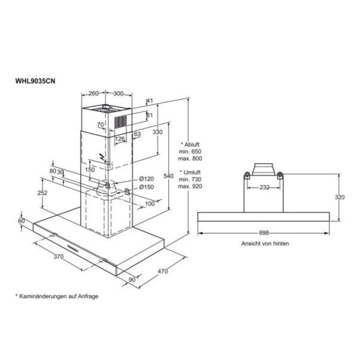 Electrolux Hottes de ventilation: Dampfabzug Umluft – D'occasion à Burgdorf par Biduburgdorf 3
