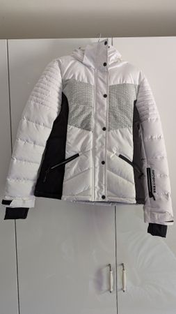Damen Skijacke Superdry weiss Grösse EU40/UK12/US8