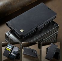 Magnet Hülle Wallet tasche iPhone 16 pro max + glas