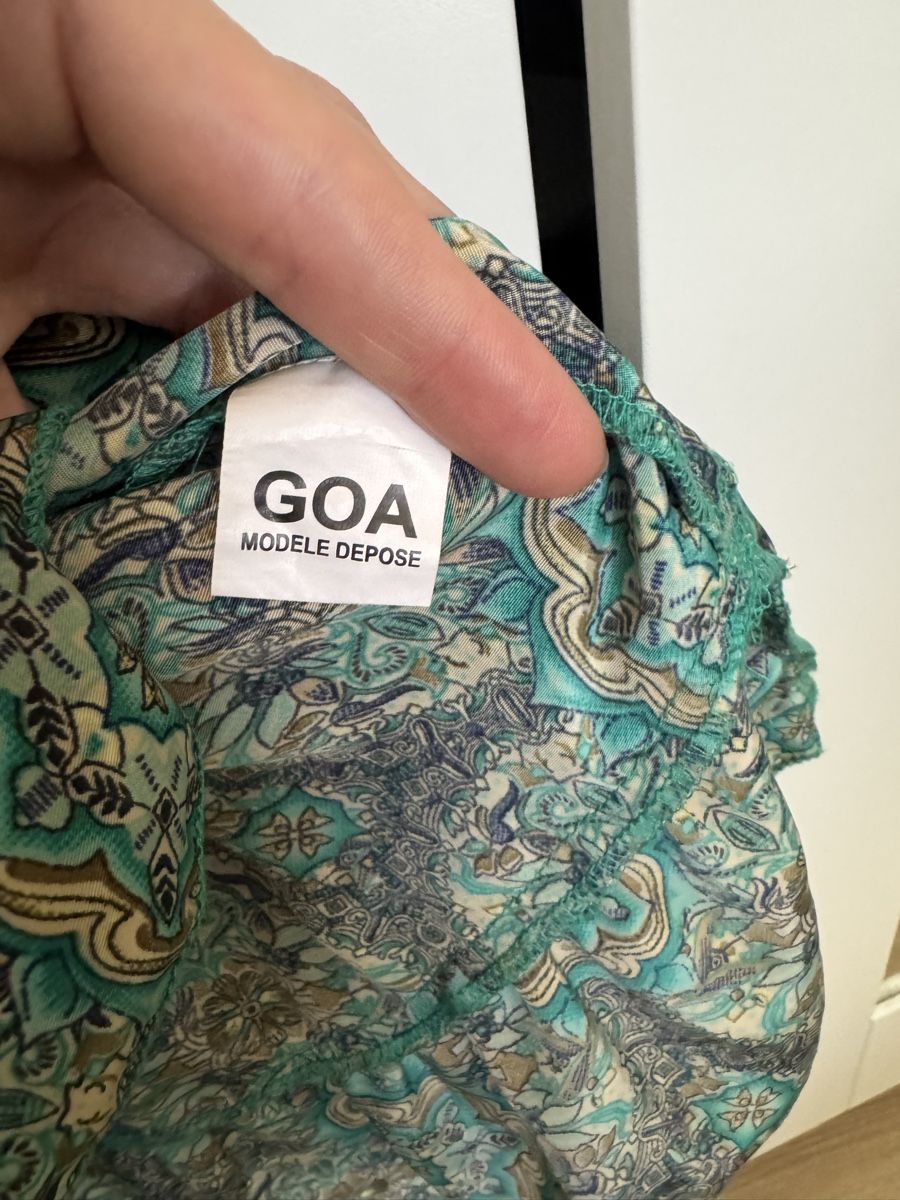 Goa Vestiti: Robe longue dos nu GOA, NEUVE, Taille S 100% polysoie – Nuovo e nell'imballaggio originale da Colombier NE venduto da kajo04 3