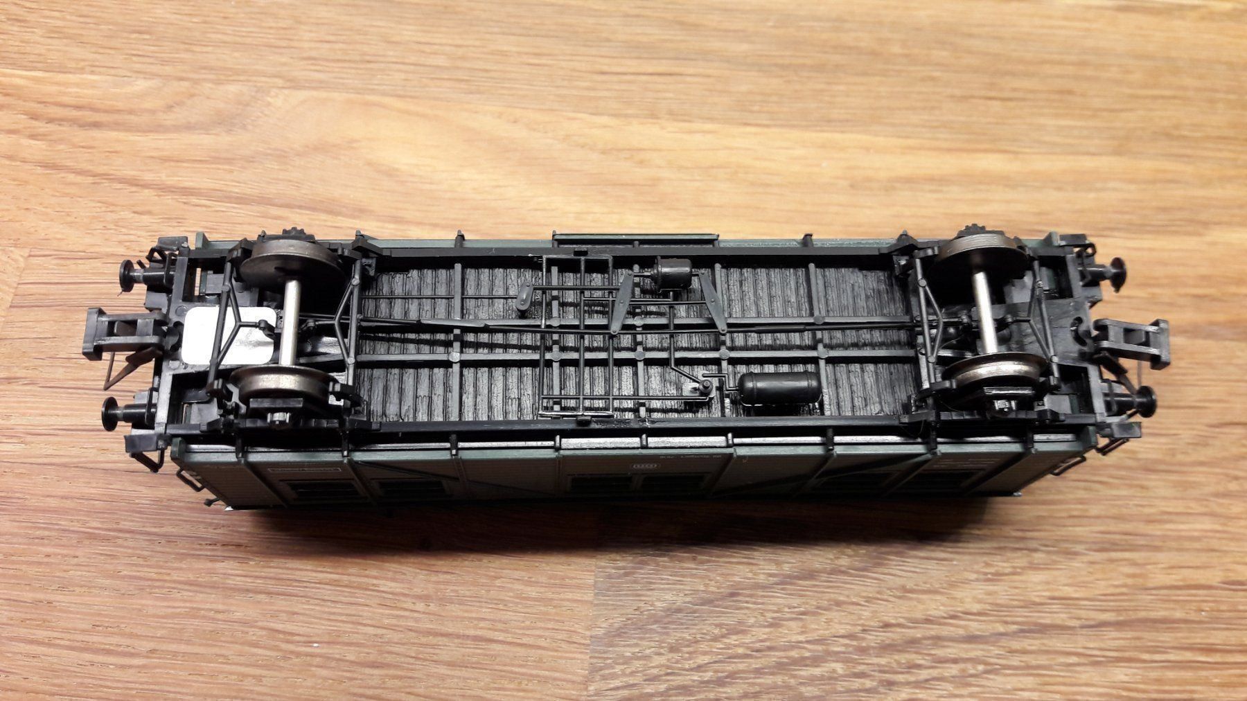 Modellini di ferrovie: Röwa HO DC : DB wagon dortoir N° 7618 – Usato da Buttes venduto da Cafe2005 7