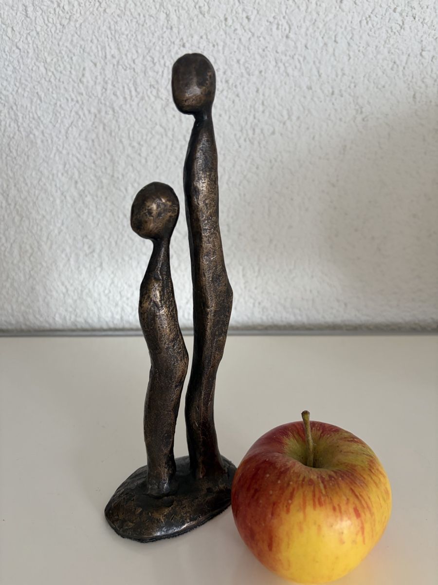 Sculture & Statue: Bronze Vollguss, abstraktes Paar – Usato da Zürich venduto da eileenchen1