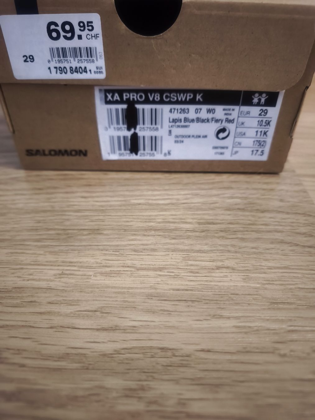 Salomon Chaussures garçon: Salomon Kinder Wanderschuhe Gr 29 – Neuf (Voir description) à Murten par pla_j9qh 5