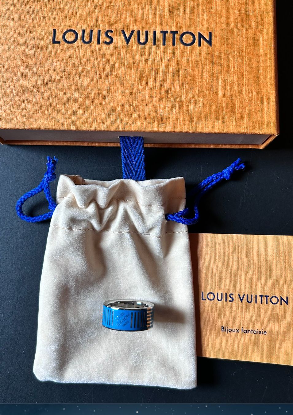 Anelli: LOUIS VUITTON - Orig. Ring - Size M - NEUF ! – Nuovo e nell'imballaggio originale da Fleurier venduto da dyneau 2