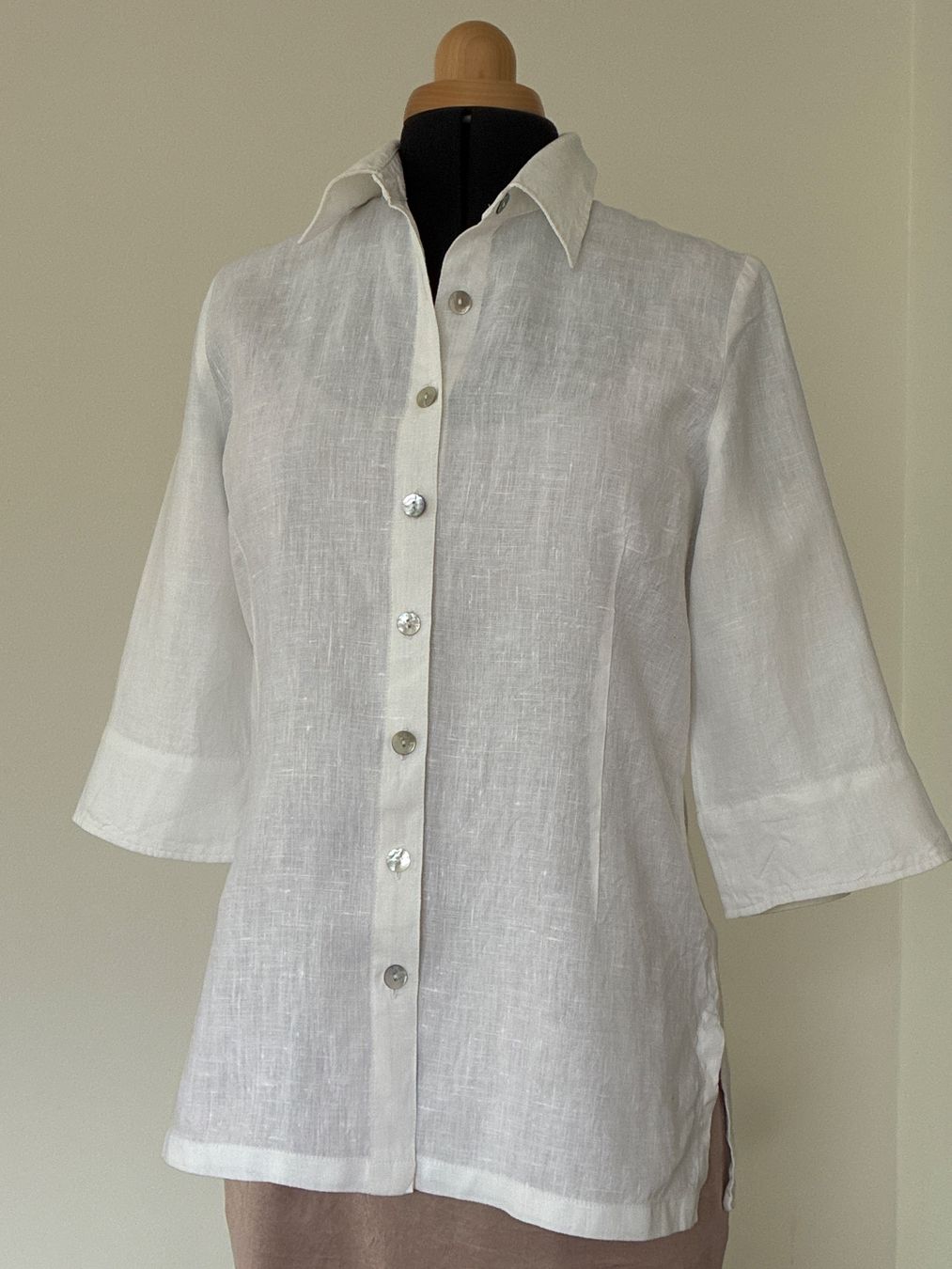 Camicette: Leinen Bluse/Blusenjacke von Serafini Gr 40 – Usato da Davos Platz venduto da nanigl
