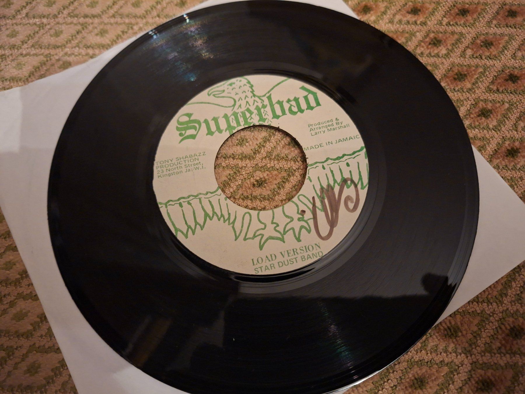 Schallplatten: Reggae 7" - Larry Marshall - Heavy Heavy Load – Gebraucht aus Bernex von Wannabehasbeen01 4