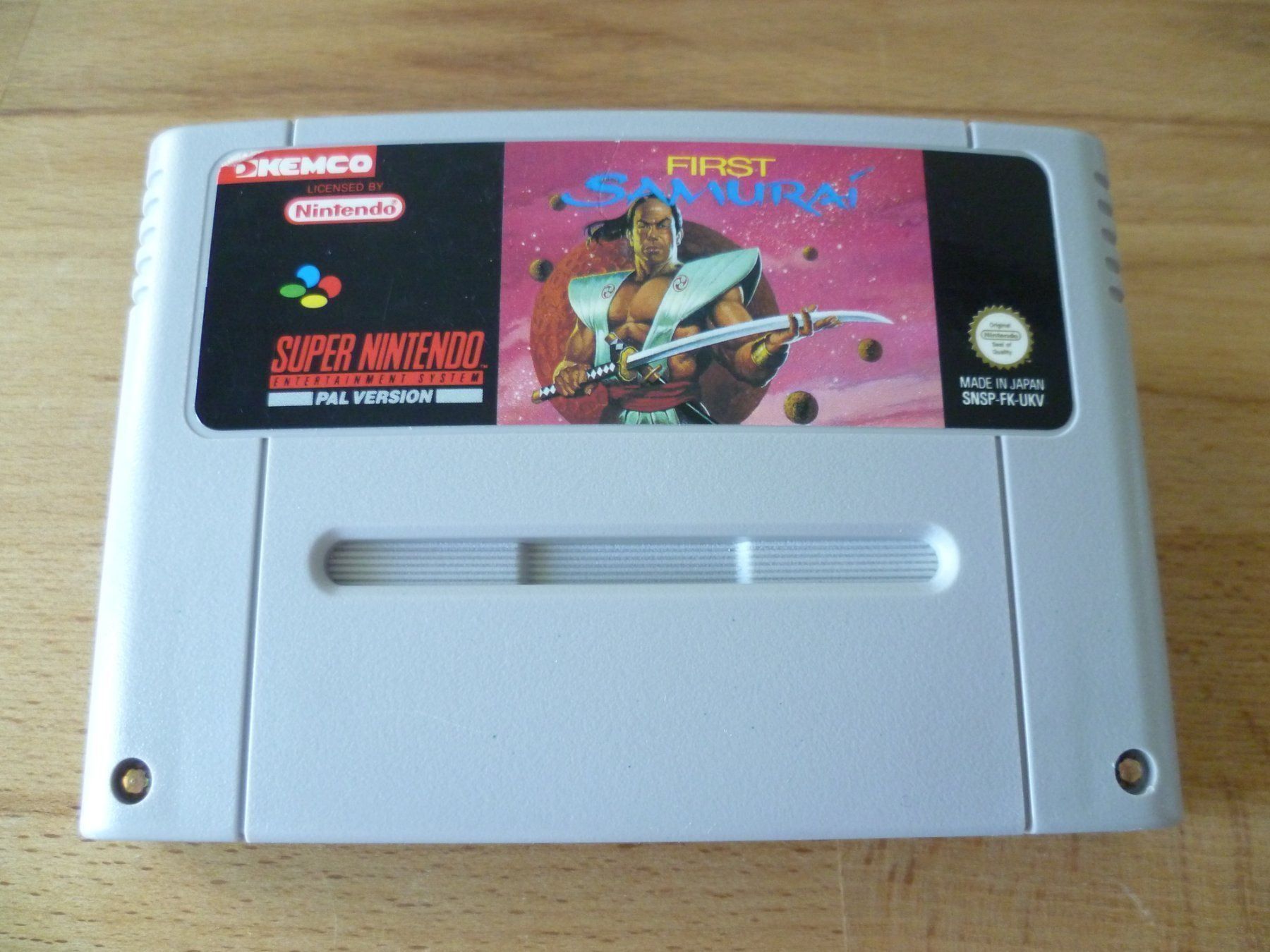 Nintendo Giochi: First Samurai - Super Nintendo SNES – Usato da Thalwil venduto da ranx