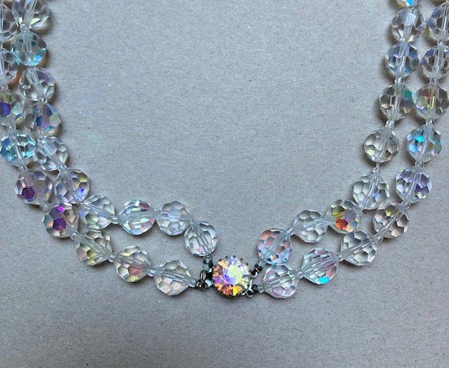 Catenine: Collier pierres du Rhin, années 50 – Nuovo (secondo la descrizione) da Onex venduto da gga_5vcf 1