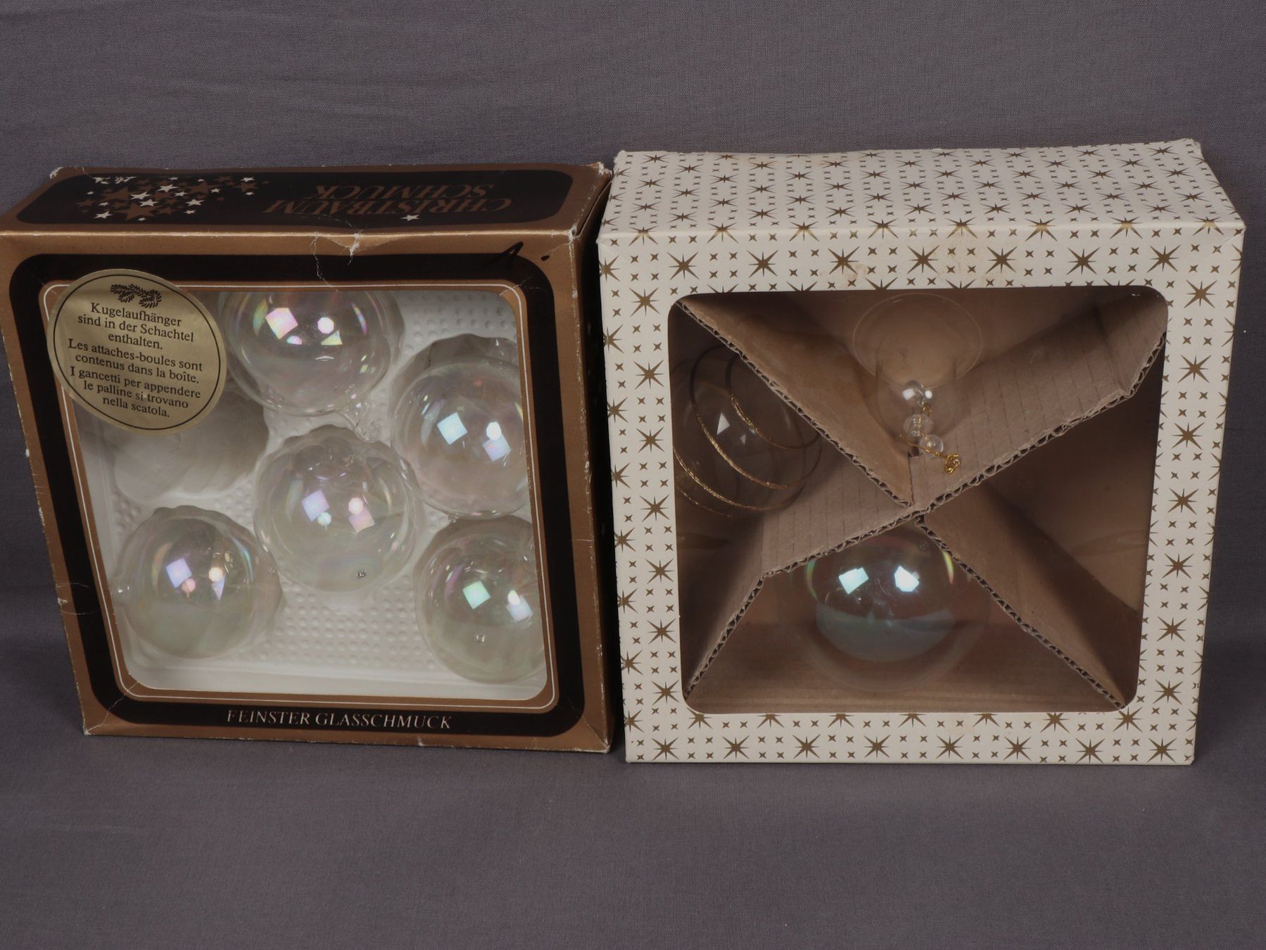 Tutte le decorazioni: CHRISTBAUMKUGELN 8-teilig diverse Kugeln – Usato da Steinen venduto da Restwert_Steinen 4