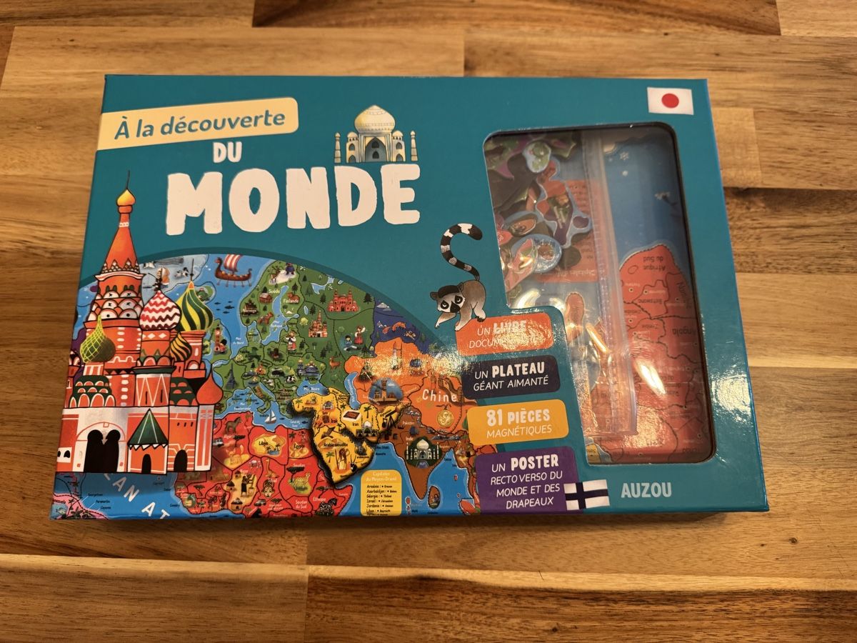 Jeux: Puzzle Magnétique "A la découverte du Monde" 🗺️ – Neuf (Voir description) à Killwangen par ame_ffd8