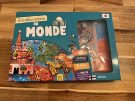 Puzzle Magnétique "A la découverte du Monde" 🗺️