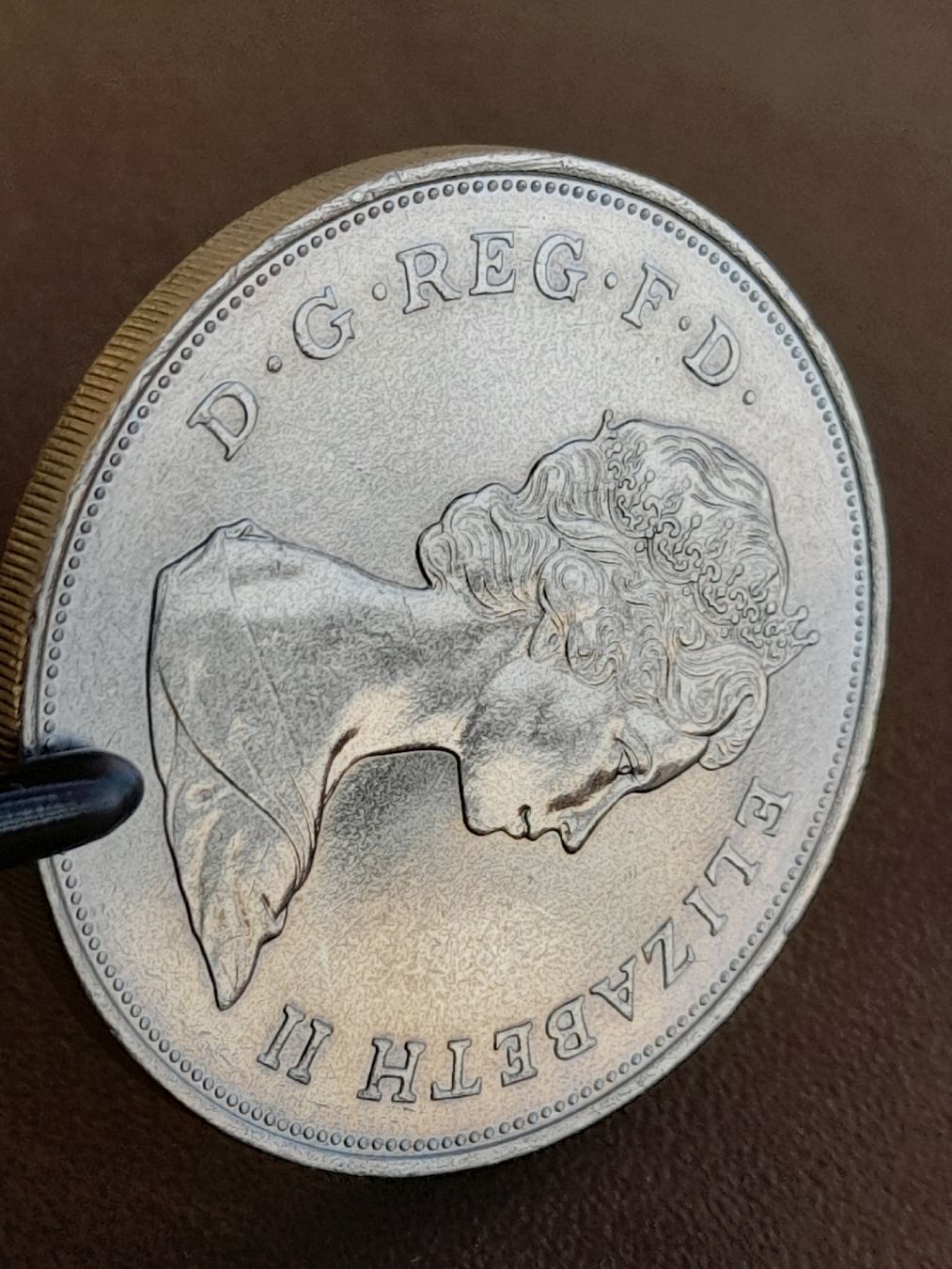Tutti le monete: 25 pence 1980 Elizabeth II – Usato da Basel venduto da Basel_20 4