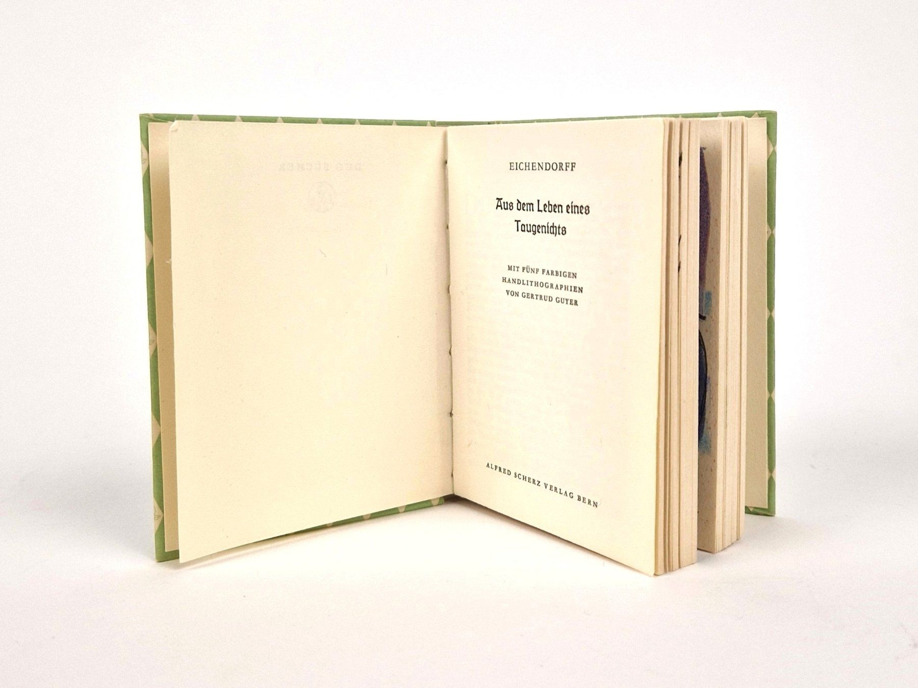 Bücher: Buch "Aus dem Leben eines Taugenichts" von Eichendorff – Gebraucht aus Basel von Restwert_Basel 4