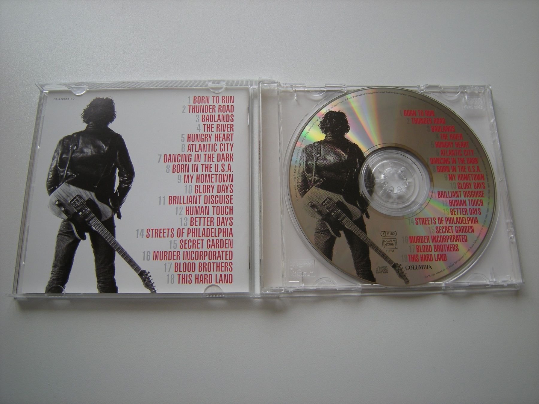 CD: BRUCE SPRINGSTEEN - Greatest Hits – Usato da Basel venduto da Ceebee62 2