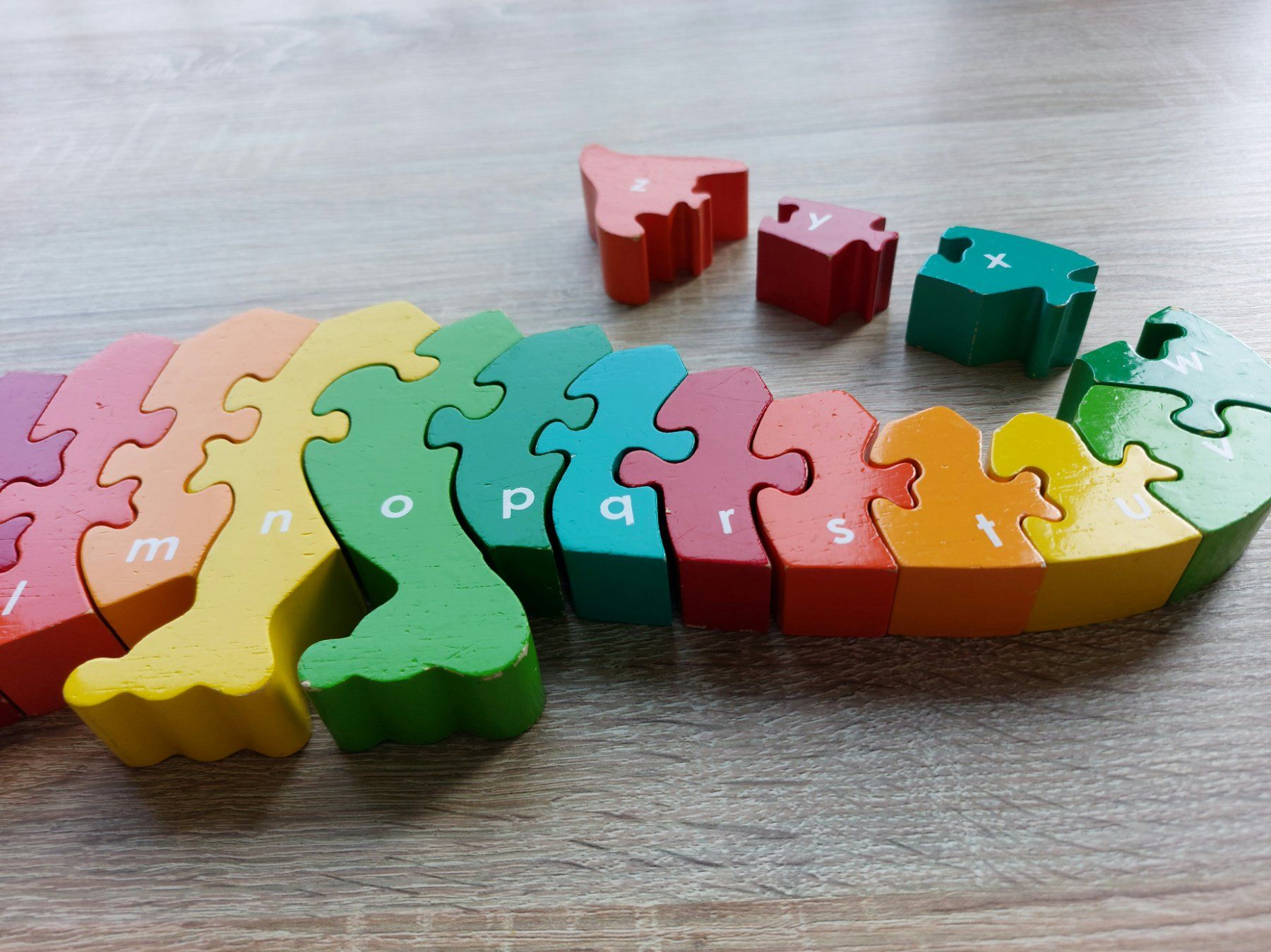 Puzzles: Dragon Puzzle with Alphabet – Gebraucht aus Wädenswil von lra_z2f2 2
