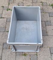 Stapelbox Kunststoff Grau Transportbox Lagerbox Gebraucht