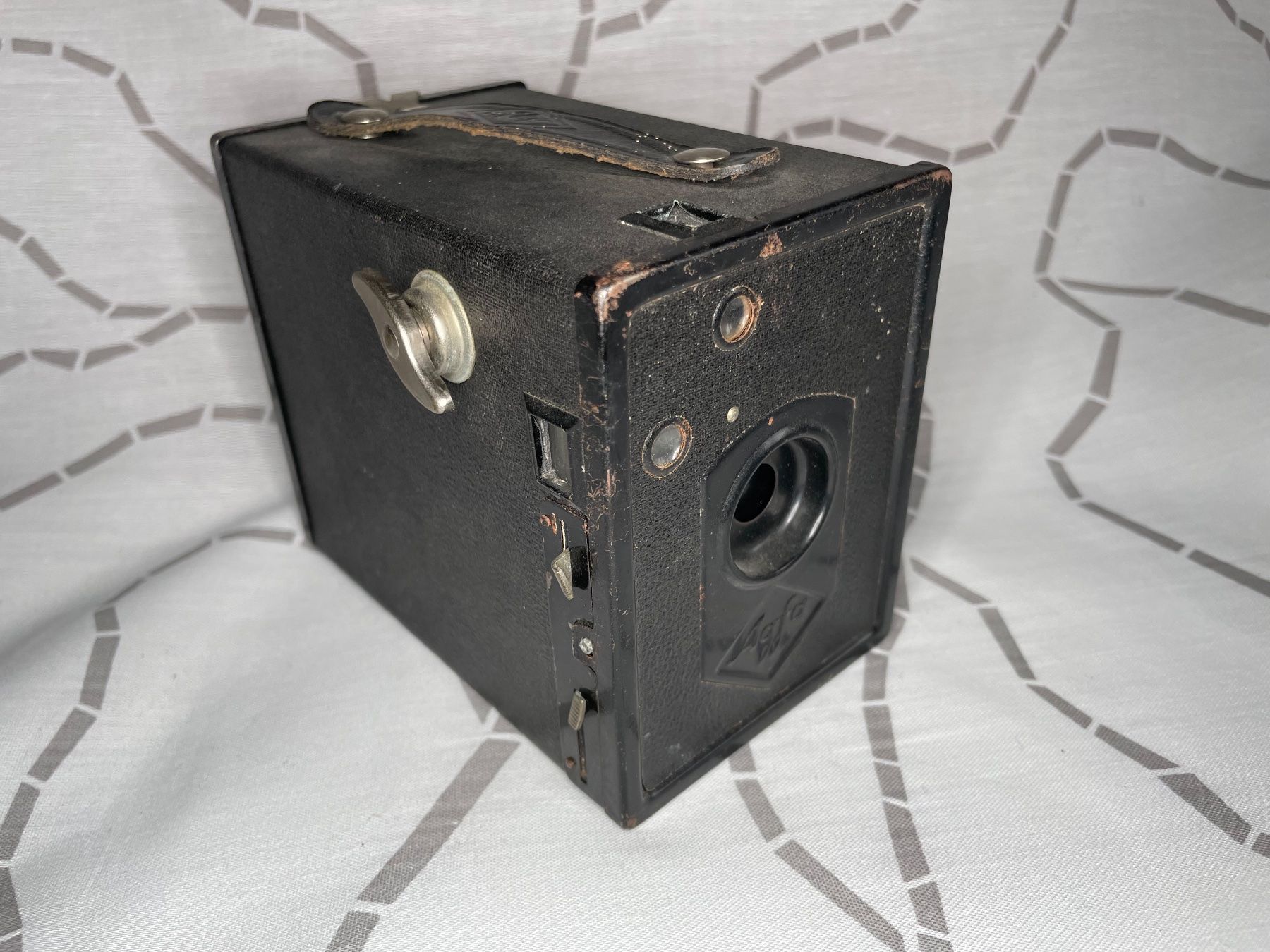 Agfa Fotocamera: Fotoapparat Agfa Box 44, "Vier-Mark-Box" 1932-1937 – Usato da Rafz venduto da stg101