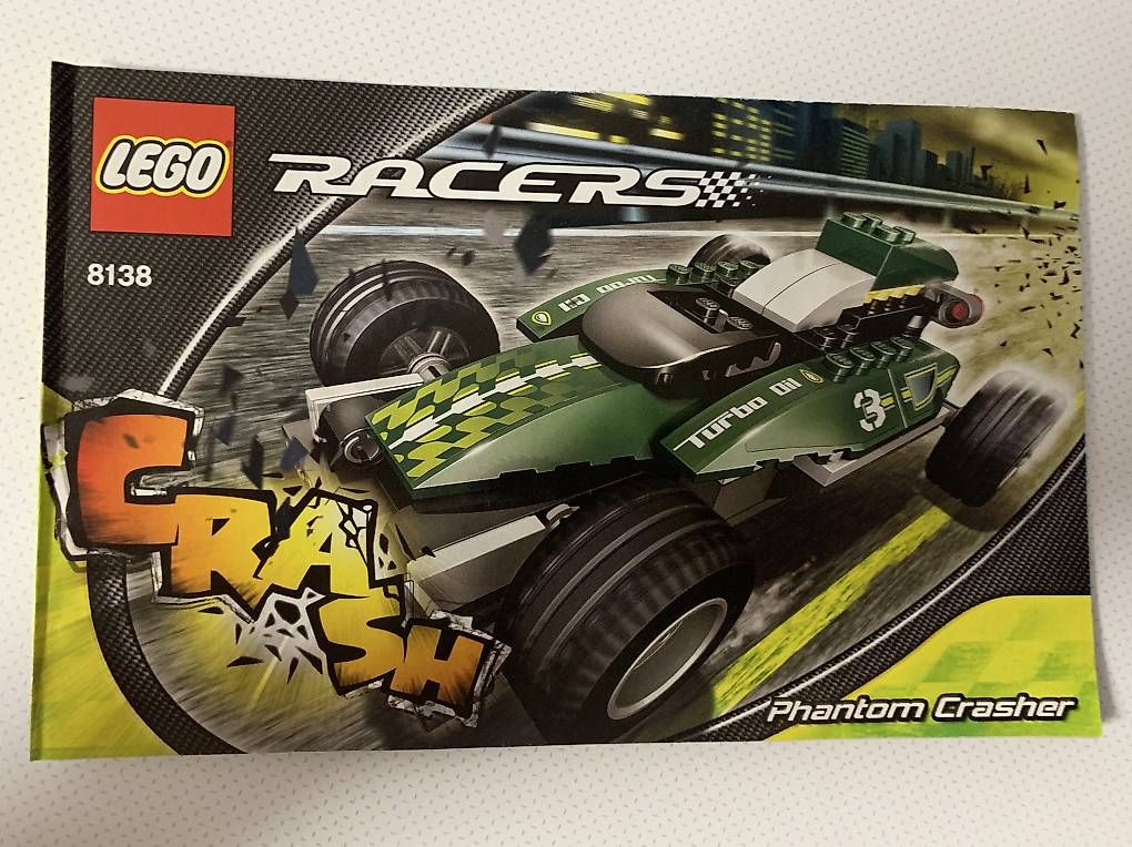 Lego Kit di costruzioni: LEGO RACERS SET 8138 PHANTOM CRASHER – Usato da Zunzgen venduto da Viper79 3