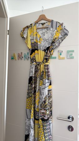 Sommerliches Maxikleid, Grösse S, luftig leicht