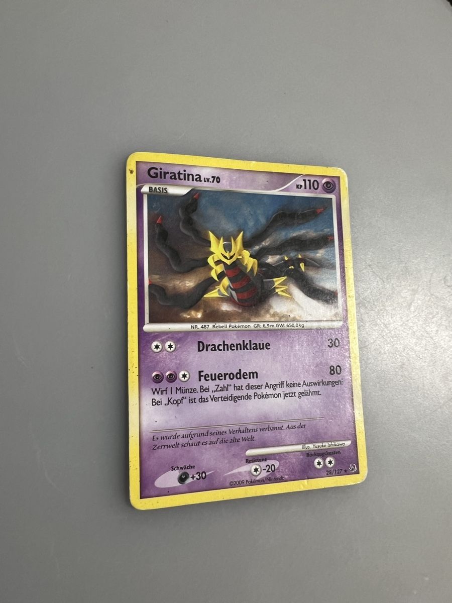 Pokémon Carte collezionabili: Giratina – Usato da Muttenz venduto da Michugee97 1