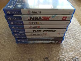 Sammlung Spiele TOP - Action & Sport Mega-Mix usw. PS4 / PS5