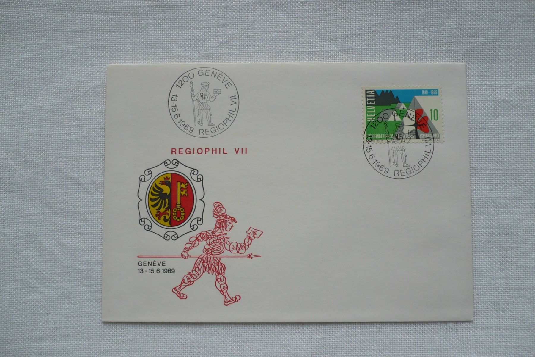 Tutti i francobolli: 1969 Regiophil VII, Genève – Usato da Zürich venduto da saltandpepper008