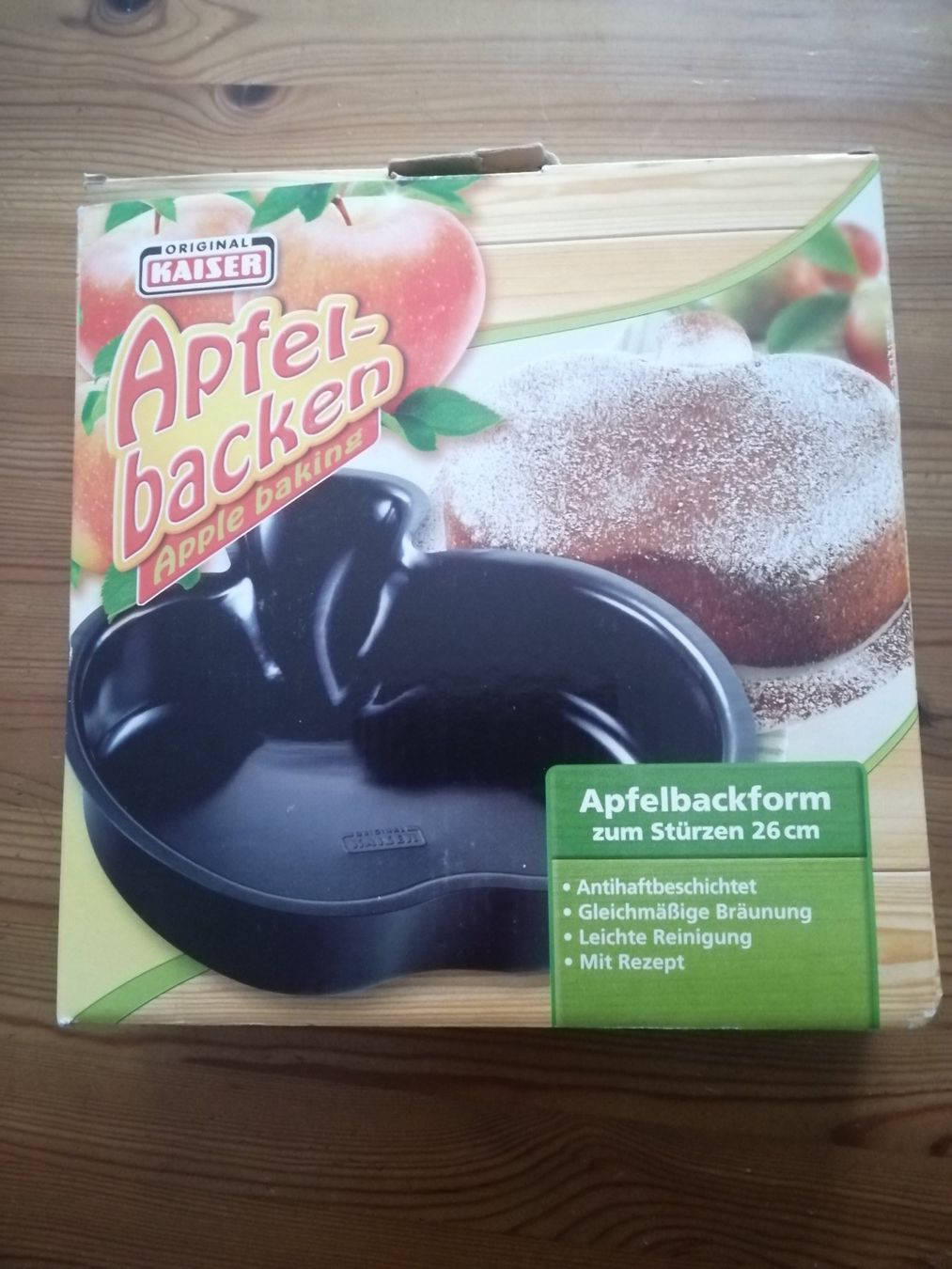 Kaiser Backformen: Backform von Kaiser. (Apfelbackform) – Neu und originalverpackt aus Hinterkappelen von 1399 2