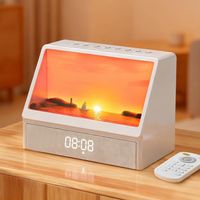 Tageslichtwecker Wecker Digital Bluetoot Bluetooth White