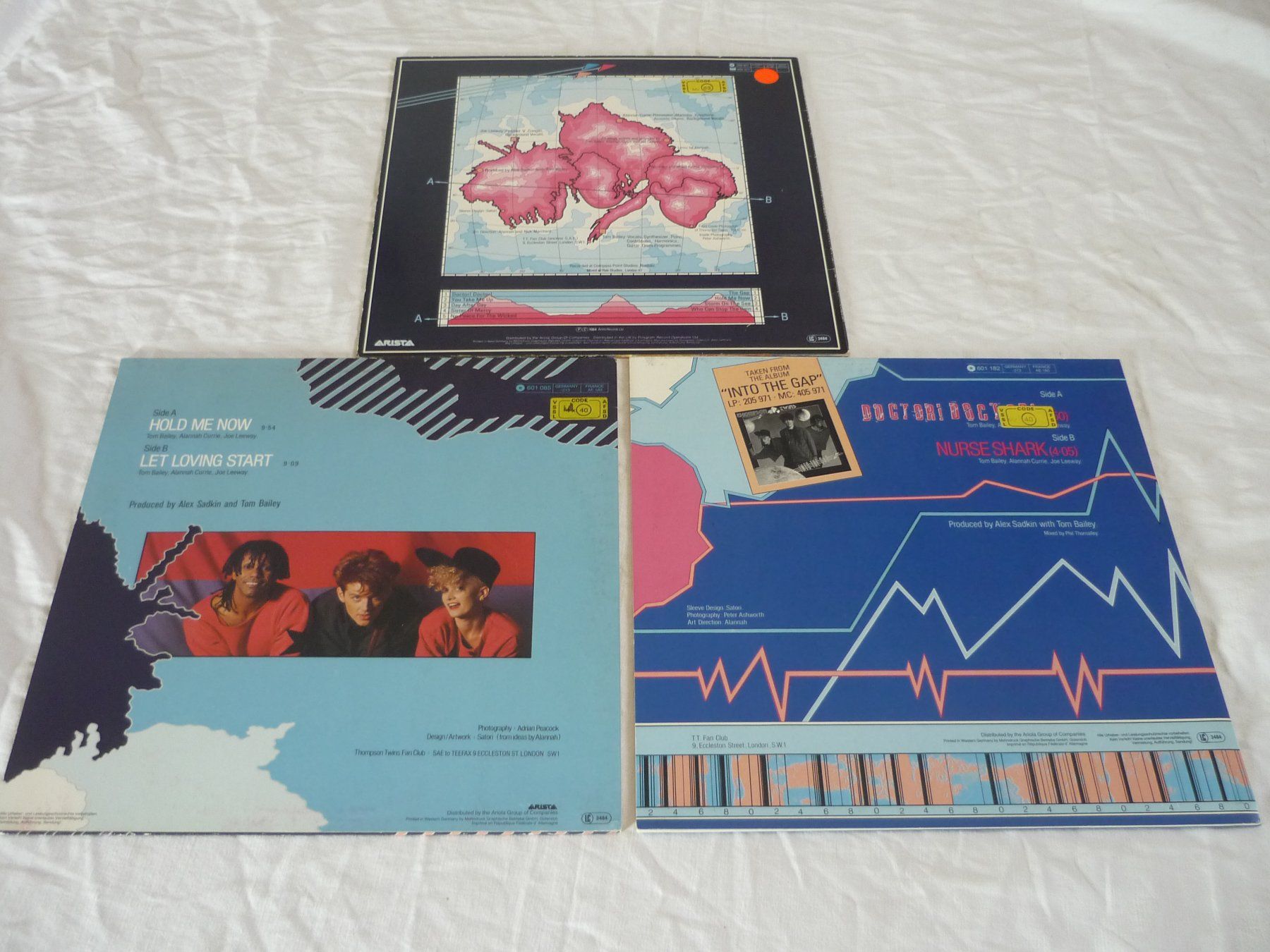 Dischi in vinile: 3x Vinyl - Thomson Twins  - 80s Pop – Usato da Beringen venduto da Flatretriever 1