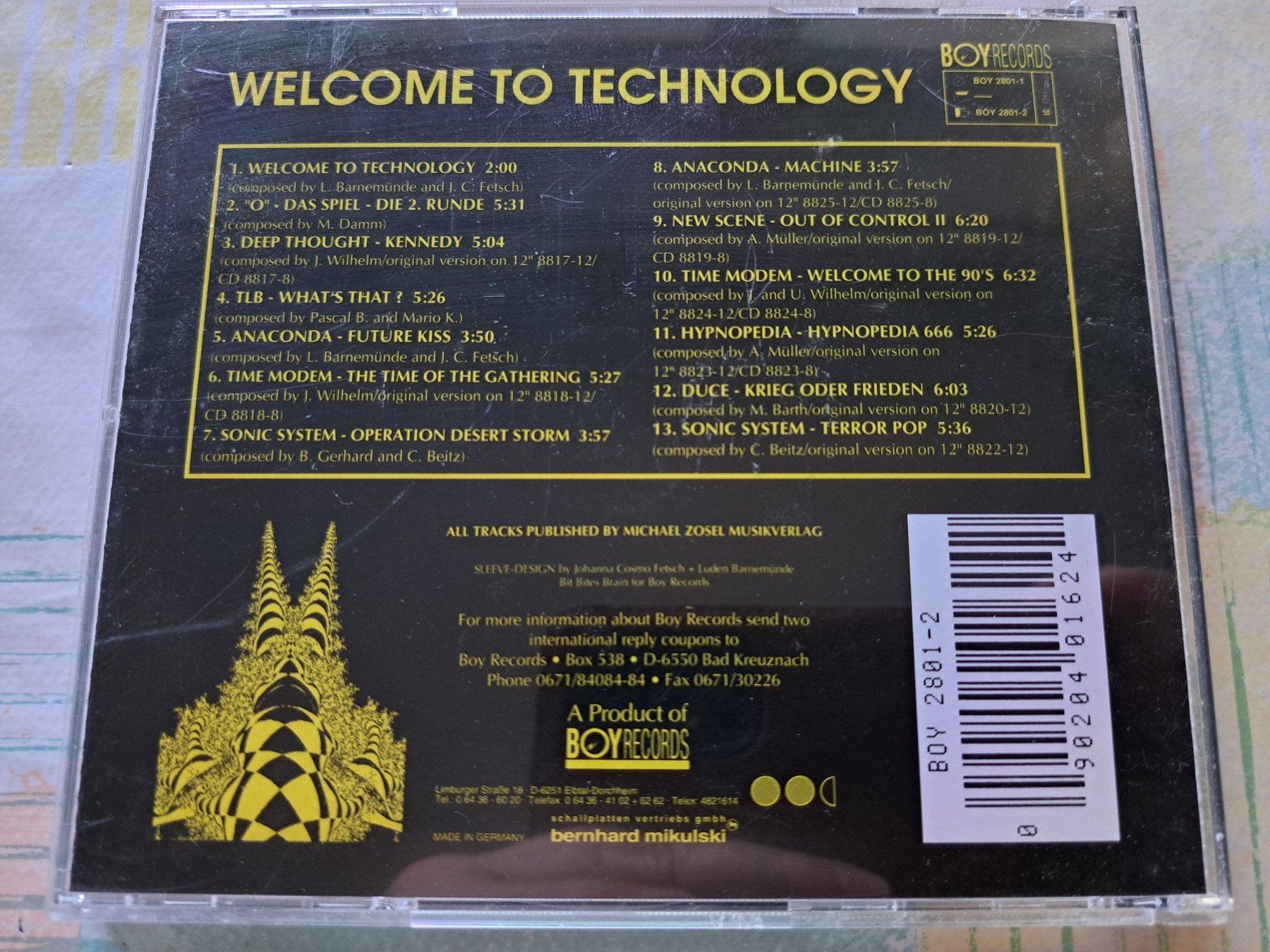 CDs: Cd Welcome to Technology – Gebraucht aus Pully von bro_n52j 1