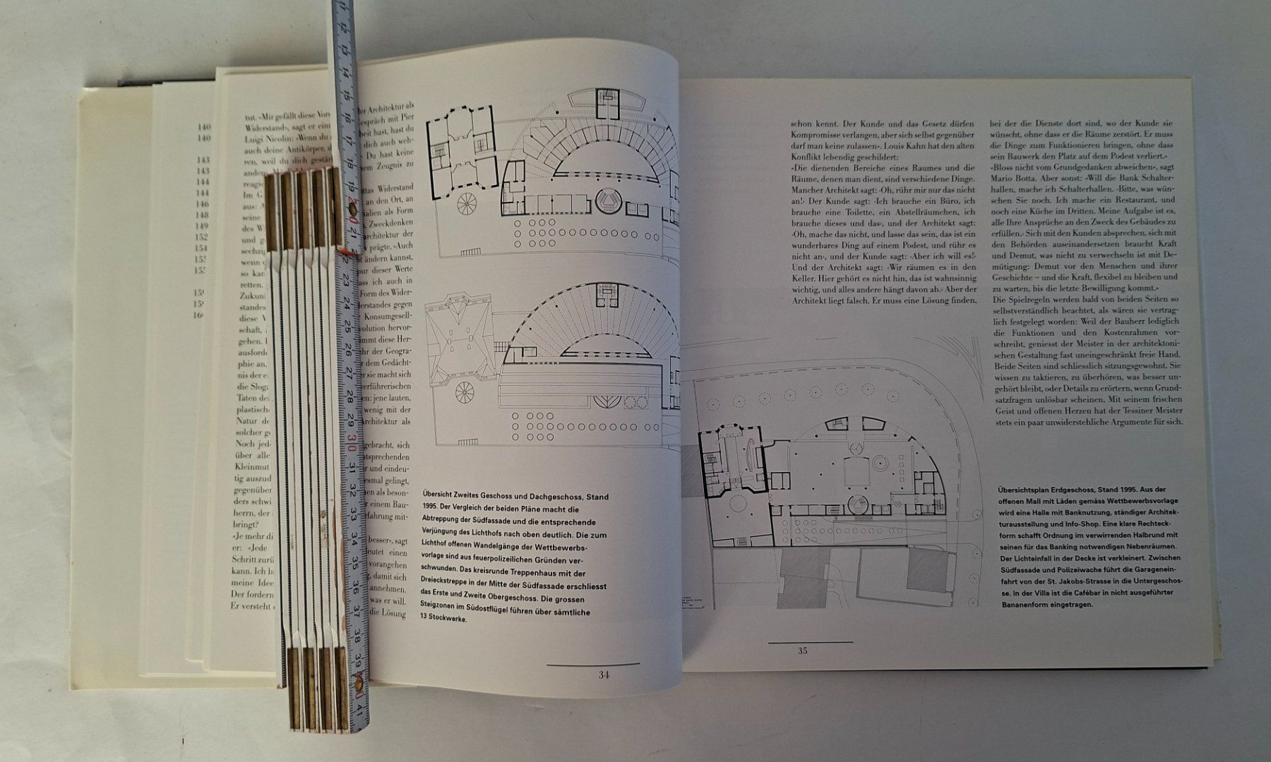 Libri: Mario Botta: Bank am Aeschenplatz Basel, Buch – Usato da Opfikon venduto da Diversamente 4