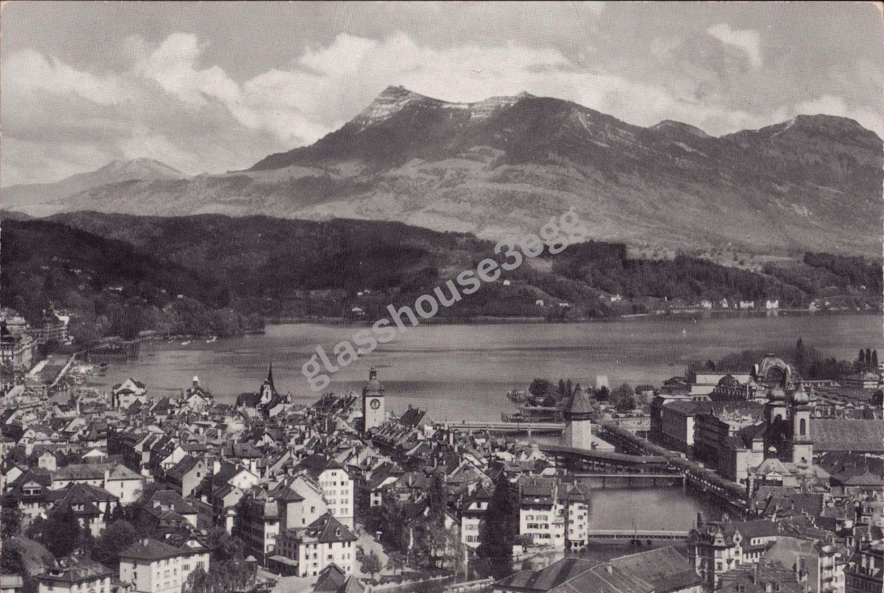 Cartoline postali: AK Luzern mit Rigi – Usato da Eggersriet venduto da glasshouse3egg
