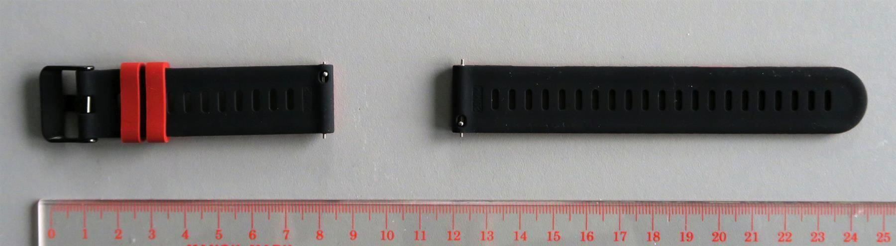 Bracciali & Braccialetti: Nr147 Silikon Uhrenband mit 20mm Stegbreite – Nuovo (secondo la descrizione) da Teufen ZH venduto da bee50two 1