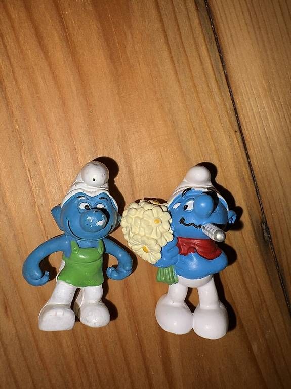 Figuren: 8 Schlümpfe – Gebraucht aus Basel von sin_5npn 4