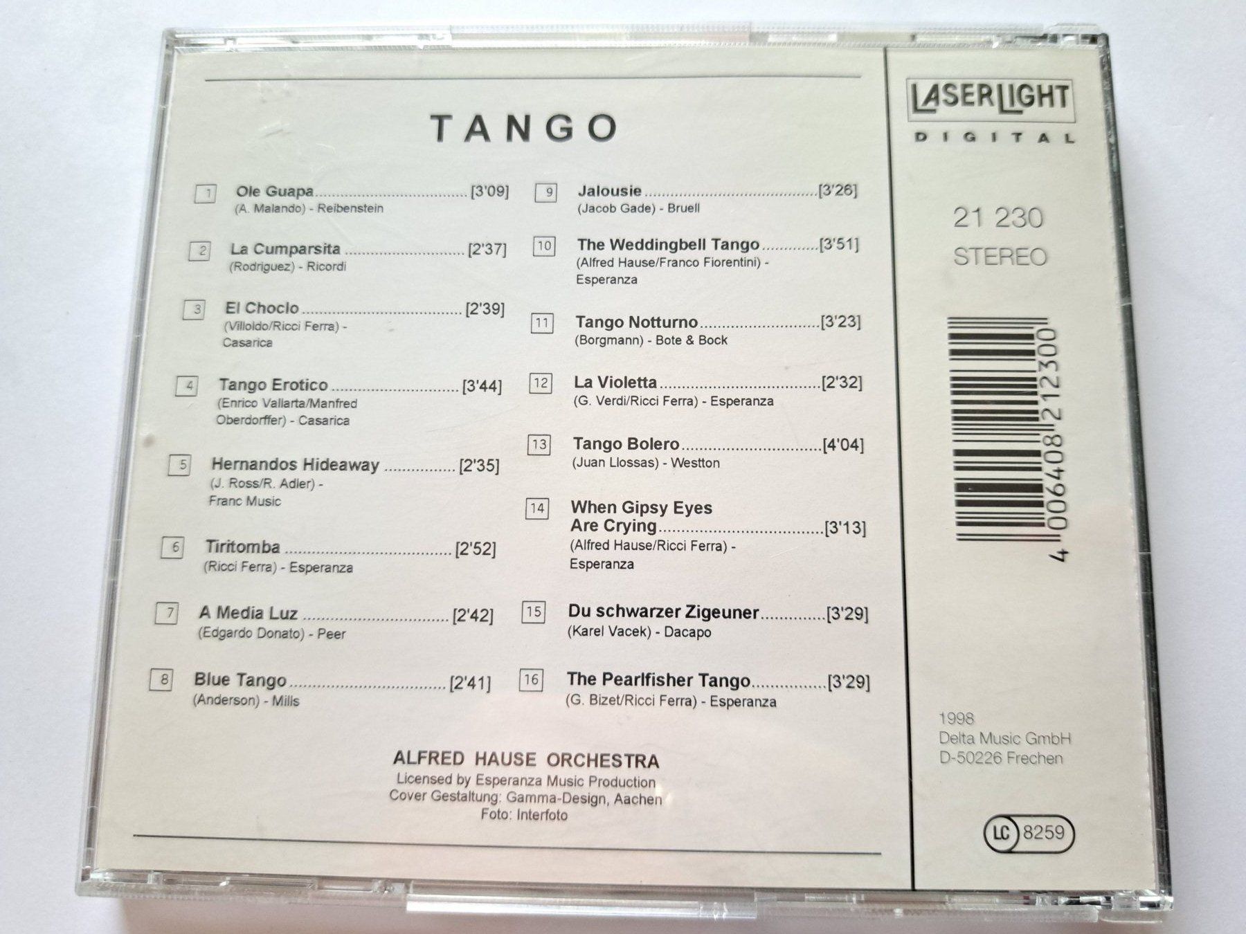 CDs: Cd Tango ( Laserlight )  – D'occasion à Pully par bro_n52j 1
