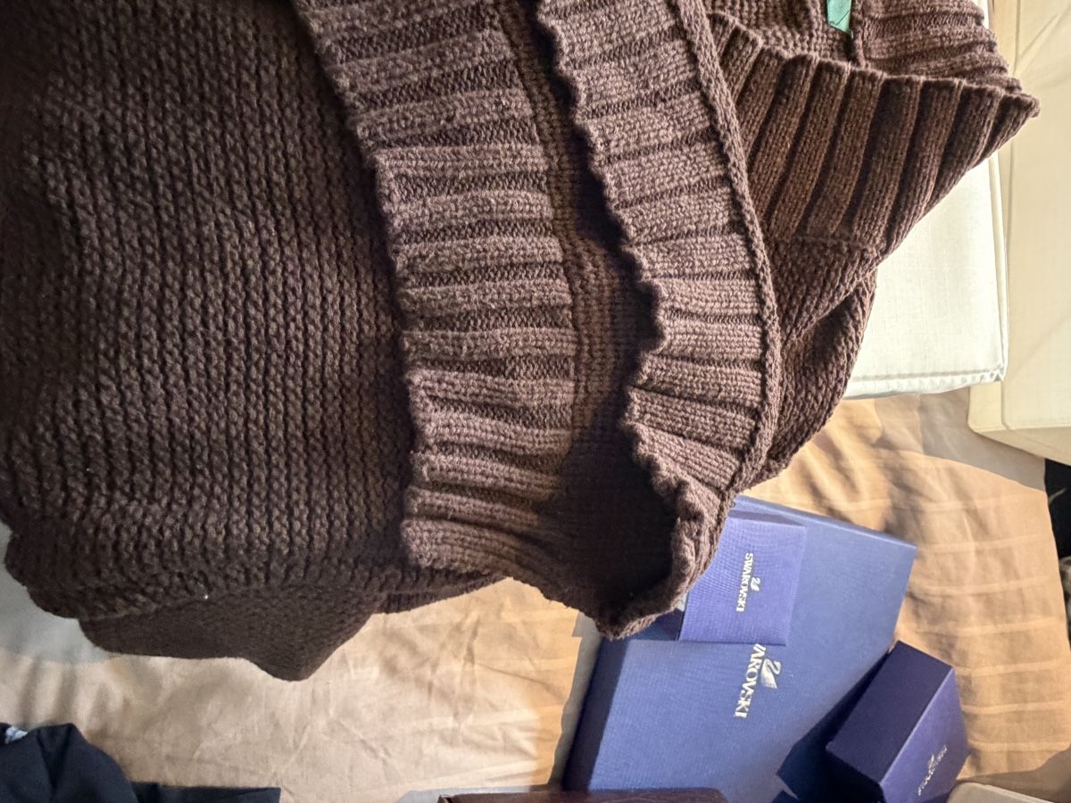 Ralph Lauren Pulls & Sweat-shirts: Brauner Strickpullover von Ralph Lauren, Grösse L – D'occasion à Zumikon par ems_6kdb 2