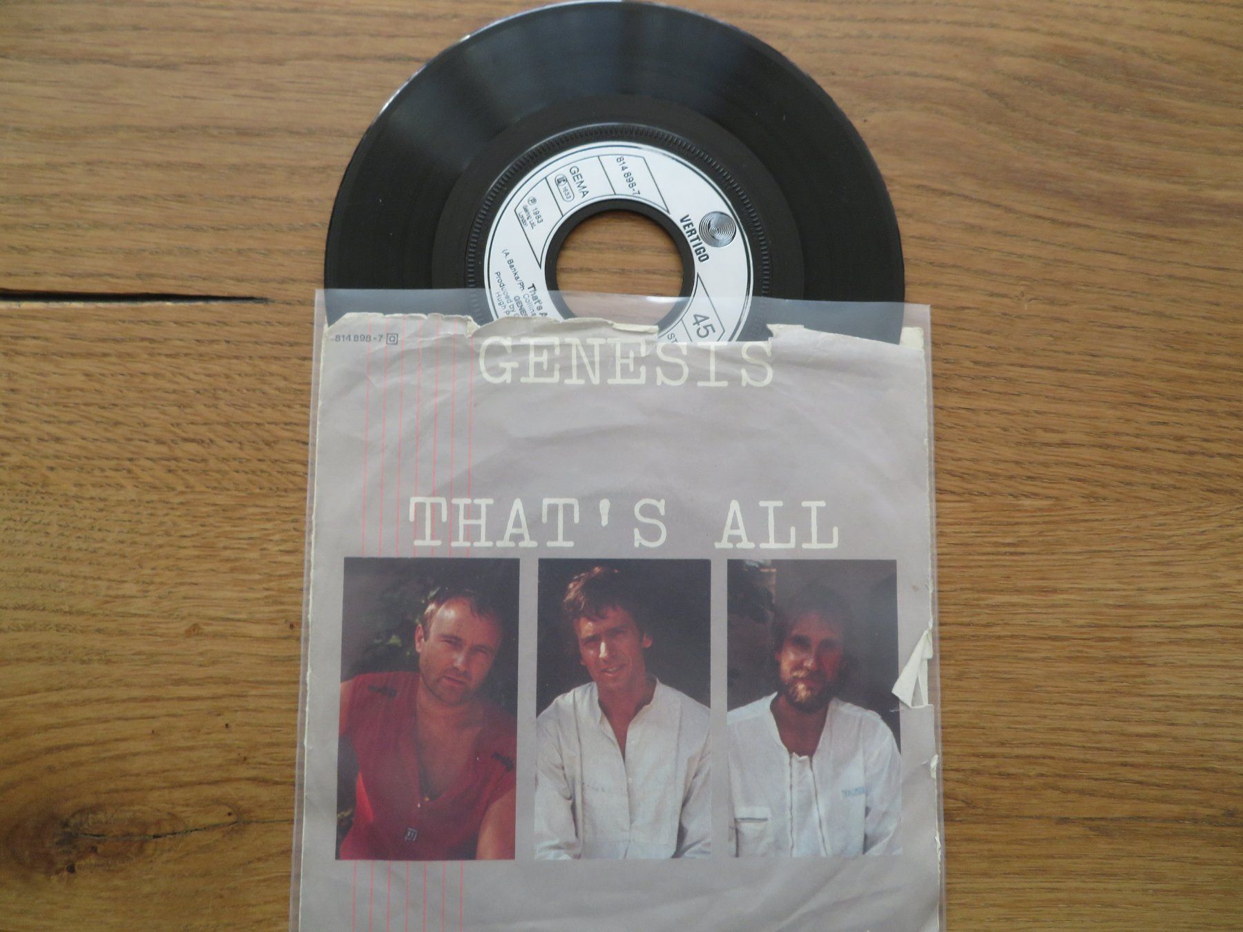 Dischi in vinile: Genesis - That's All (7" Single, 1983) – Nuovo (secondo la descrizione) da Zürich venduto da max_cp5f