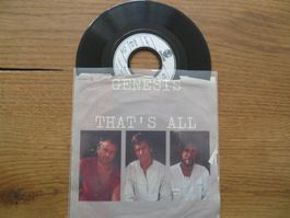 Genesis - That's All (7" Single, 1983)