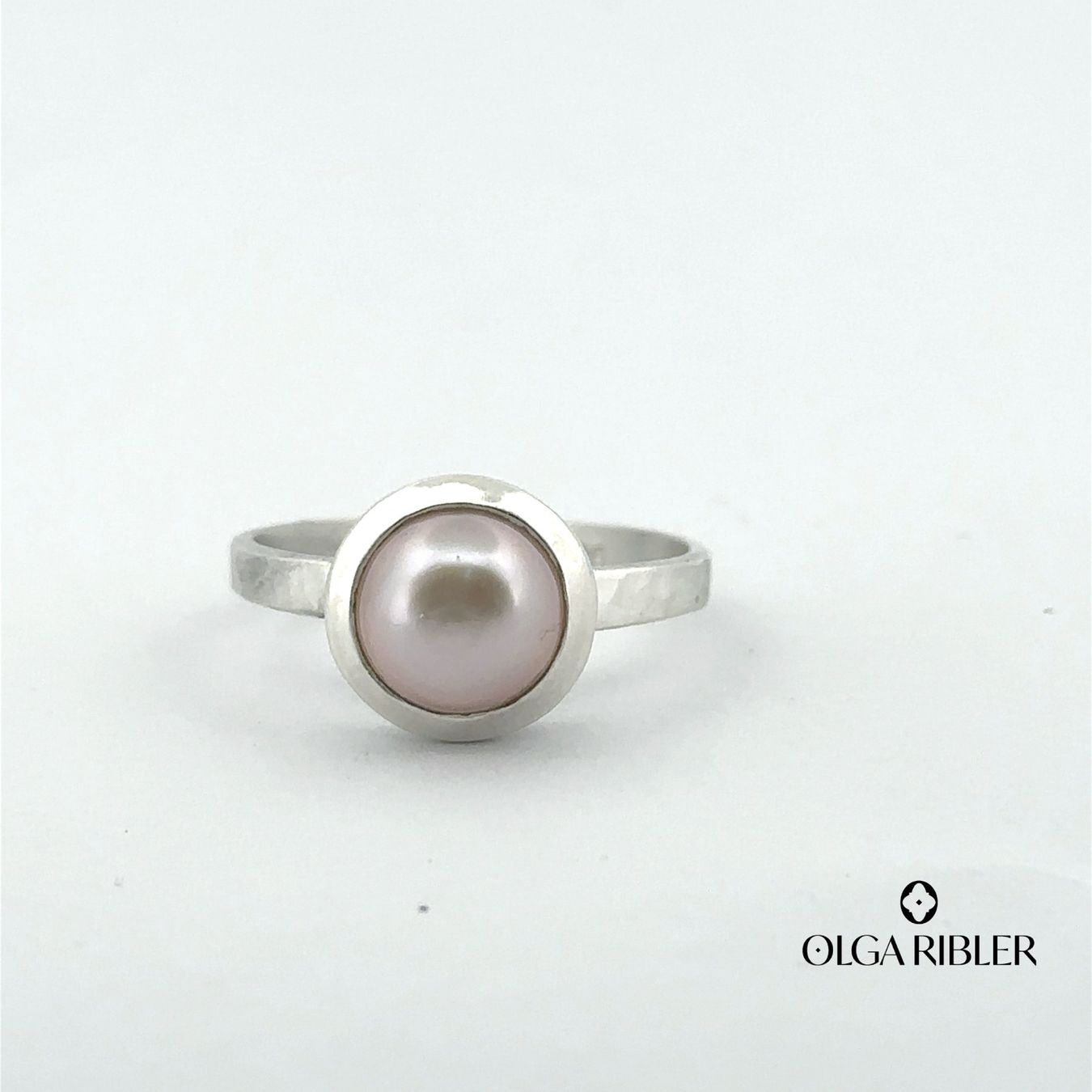 Olga Ribler Anelli: Feiner Ring 925 Sterling Silber mit Perle Grösse 58 – Nuovo (secondo la descrizione) da Luzern venduto da Schmuckoutlet 2