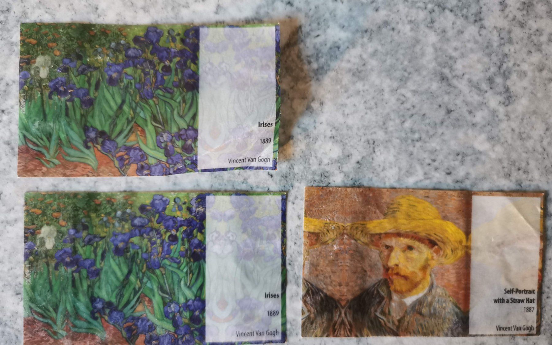 Poster & Bilder: Vincent Van Gogh Bildchen – Gebraucht aus Spiegel b. Bern von JeromeG9 1