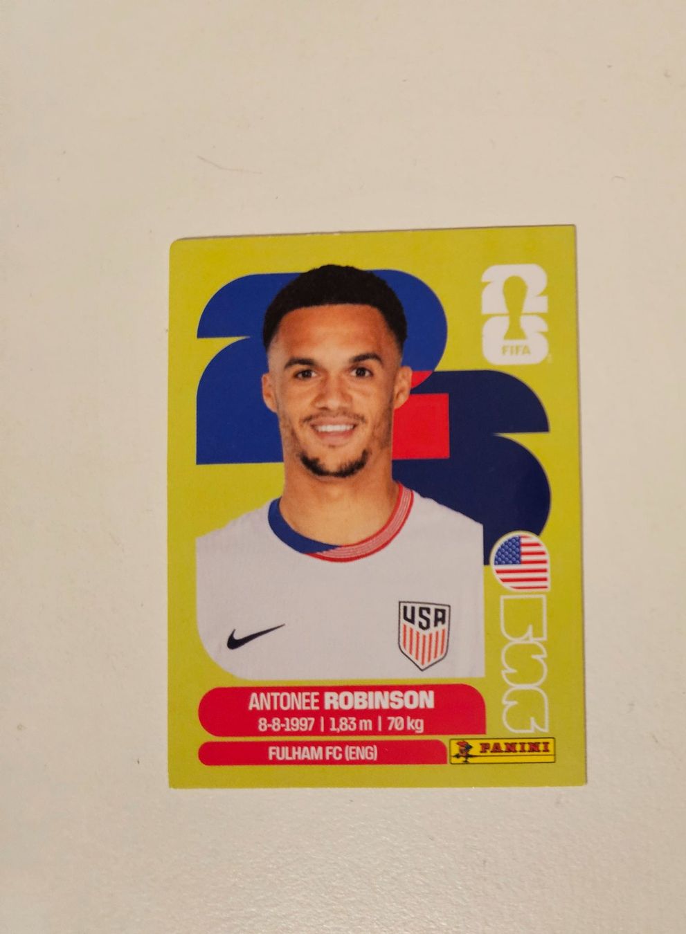 Panini Sammelbilder & Trading cards: FIFA WORLD CUP 2026- USA 7 Antonee Robinson – Neu (gemäss Beschreibung) aus Schaffhausen von sabrina915