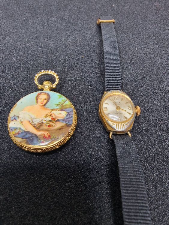 Montre Vintage Philos Standex Pour Femme - Style Art Déco, Acier
